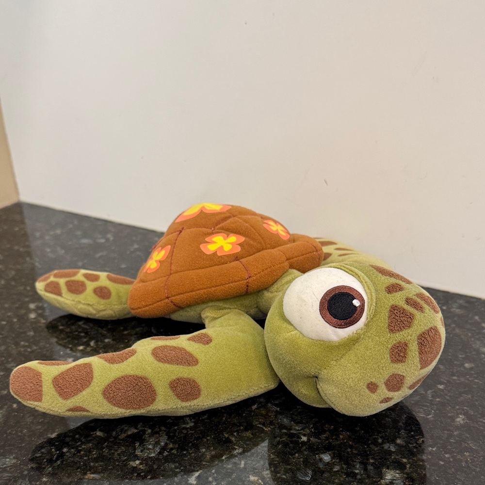Disney Store - Pixar -Finding Nemo Squirt Turtle 13” Plush Stuffed Animal